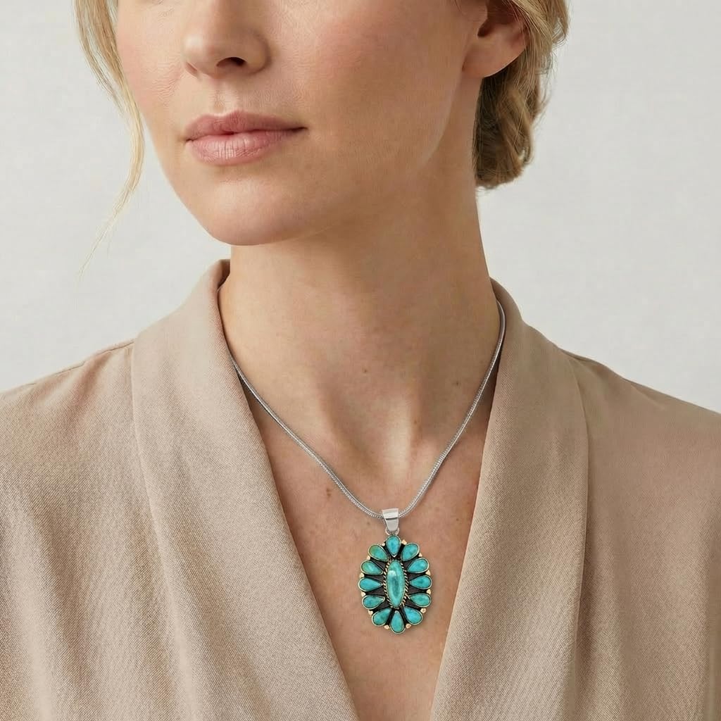 Amazon.com: Turquoise Network: All Necklaces
